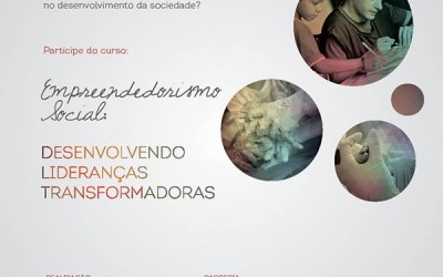 Inscrições Abertas: “Empreendedorismo Social: desenvolvendo lideranças transformadoras”