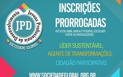 Inscrições Prorrogadas JPD 2014