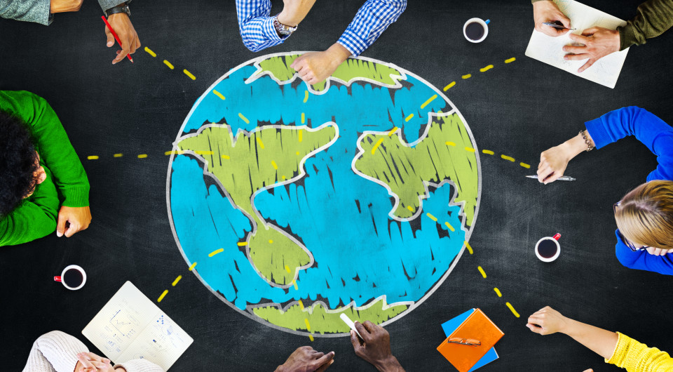 World Global Ecology International Meeting Learning Concept